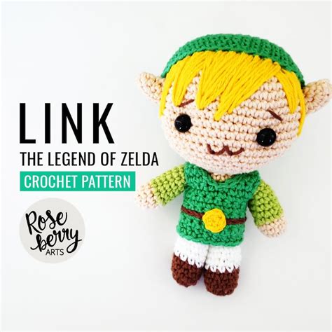 Link Crochet Pattern The Legend Of Zelda Inspired Etsy