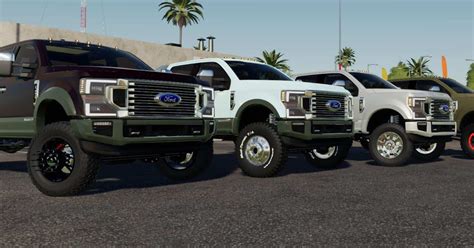 Fs19 2020 Ford F250 F450 V12 Fs 19 And 22 Usa Mods Collection