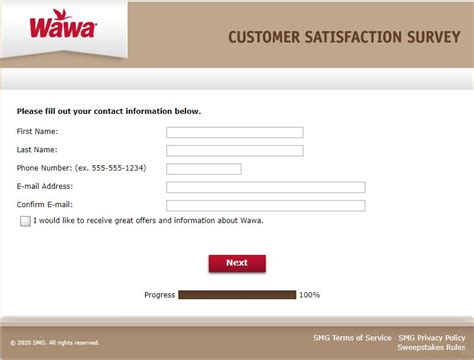 Wawa Feedback Survey Win 500 T Card