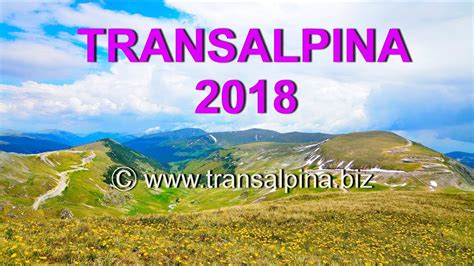 Sunt in lucru mai multe proiecte ce vizeaza modernizarea unor drumuri turistice, dintre care se detaseaza transalpina de apuseni. Transalpina 2018 - YouTube