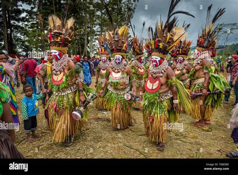 Papua New Guinea Western Highlands Province Wahgi Valley Mount Hagen