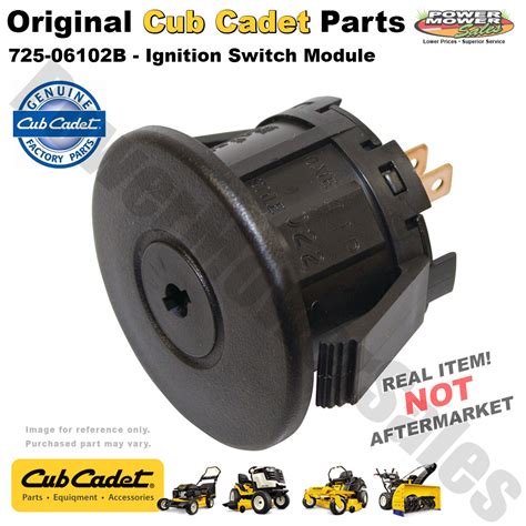 I have already replaced both the battery and solenoid. Cub Cadet MTD Lawn Mower & Tractor Ignition Switch 725-06102B, 725-04227 45079941847 | eBay