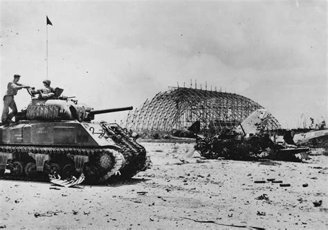 M4 Sherman Tank On Peleliu 1944 Company A 1st Tank Battalion Usmc