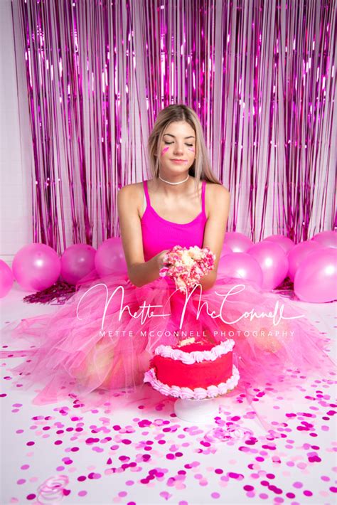 Sweet 16 Birthday Photos With Kate Cake Smash Photos Arent Just For