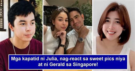 Dani At Leon Barretto Nag React Sa Sweet Pics Nina Julia Barretto