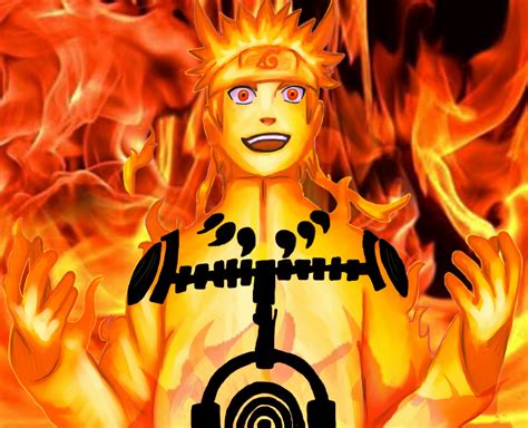 Image Naruto Uzumaki Nine Tails Chakra Modepng