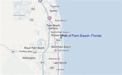 Location Palm Beach Florida Map