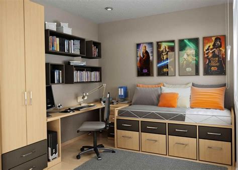Find bedroom furniture at wayfair. Awesome Bedroom Ideas For Teenage Guys | Teenage bedroom ...