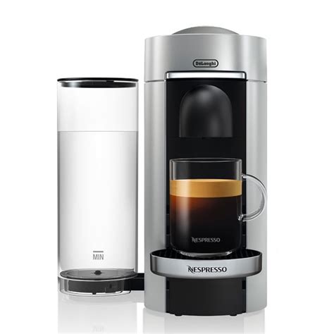 Nespressos run on capsules, which come in a variety of distinctive, aluminum colors. Nespresso VertuoPlus Deluxe Coffee & Espresso Maker ...