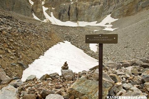 The Rock Glacier In Wheeler Peak Cirque Great Basin National Park