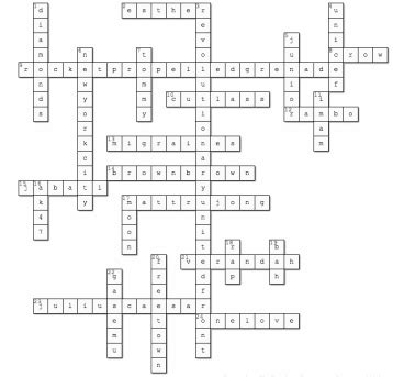 Wild Way To Go Crossword Free Crossword Puzzles