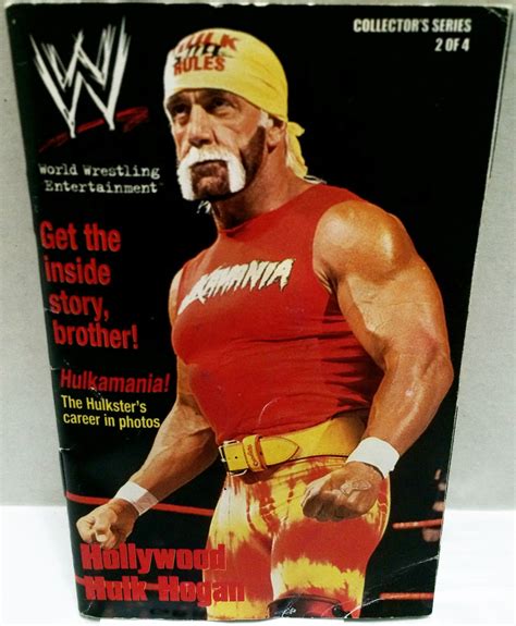 TAS032660 WWF WWE Collector S Series 2 Of 4 Magazine Hulk Hogan