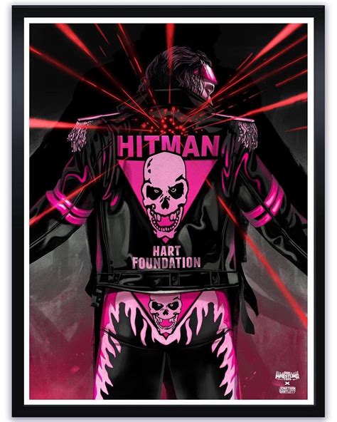 Bret The Hitman Hart Wrestling Posters Watch Wrestling Wrestling