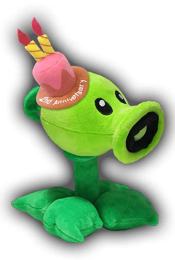 Birthdayz Peashooter Plants Vs Zombies Plush Wiki Fandom