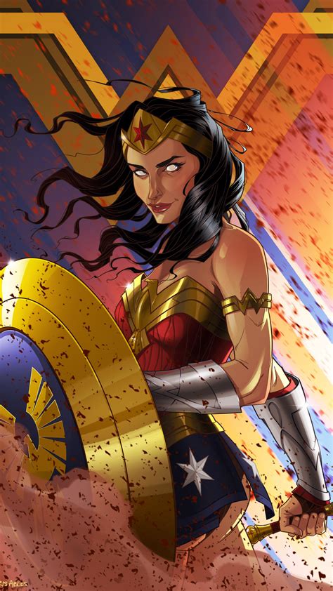 1080x1920 1080x1920 Wonder Woman Hd Superheroes Artist Artwork