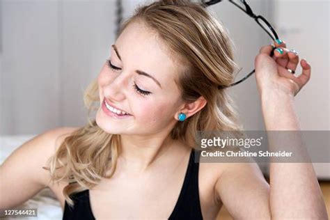 Blonde Girl Stripping Photos And Premium High Res Pictures Getty Images
