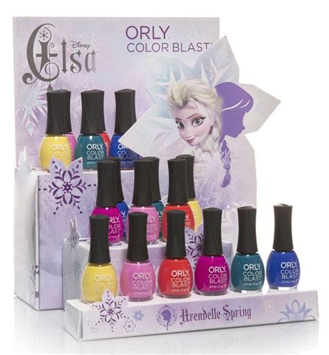 Disney Elsa Orly Color Blast Spring 2015 Nail Polish Collection