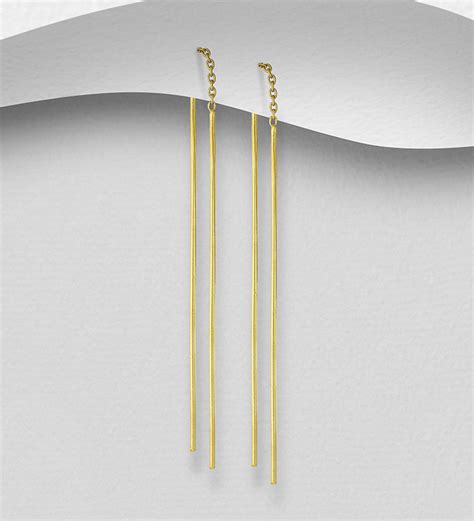 Threader Earrings Wholesale Silver Jewelry Supplier E