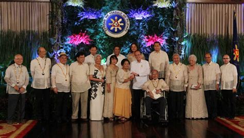 Full List Aquino Confers National Artist Awards 2016