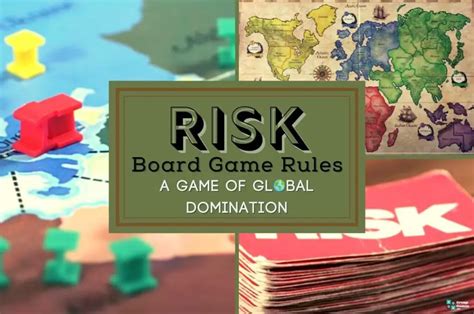Risk Board Game Rules How To Play Risk Group Games 101