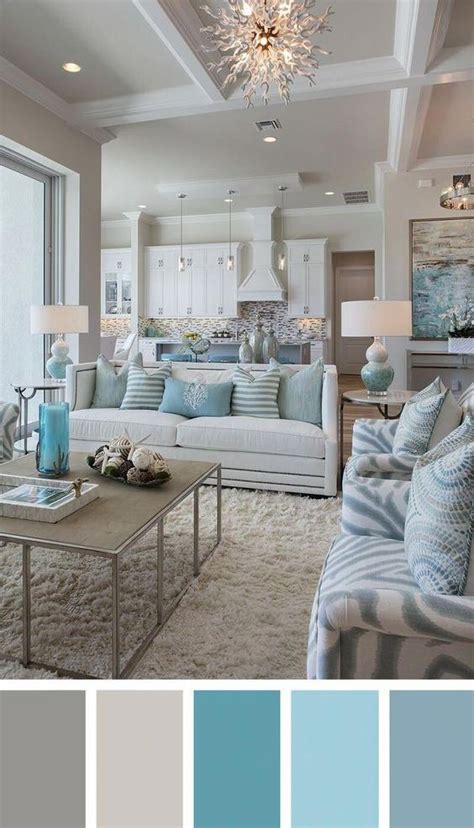 6 Classic Coastal Beach Color Palettes Color Combinations Living Room Examples Idee