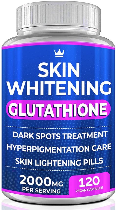 Buy Glutathione Whitening Pills 120 S 2000mg Glutathione Effective
