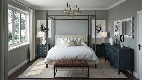 Traditional Transitional Bedroom Design By Havenly Interior Designer
