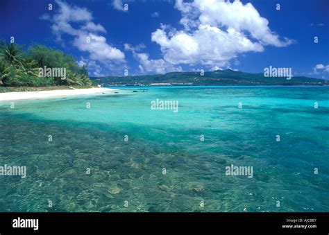 Crystal Clear Waters Pacific Beach Managaha Island Saipan Northern