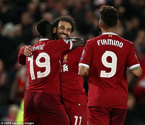 Why Liverpools Mo Salah Sadio Mane And Roberto Firmino Are So Effective Daily Mail Online