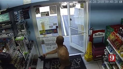 Video Man Caught On Camera Acting Strangely Outside Brevard Convenience Store Youtube