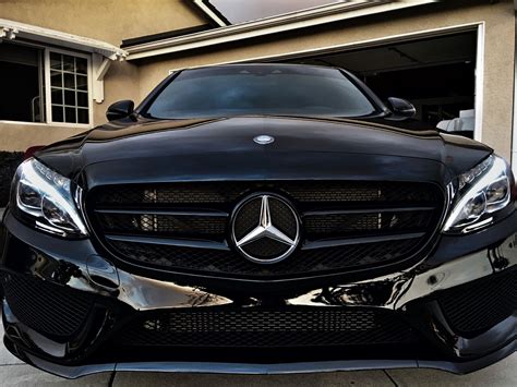 Black Front Grill For 2015 C300 W205 Forums