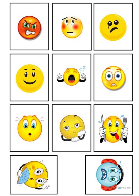 Inventive Emotion Flashcards Printable Alma Website