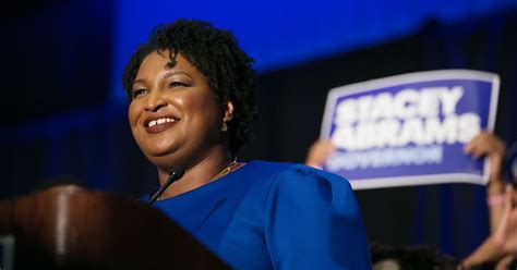 Stacey Abrams Could Become The First Black Female Governor In The Us