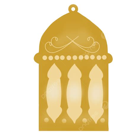 Gambar Tanglung Emas Ramadhan Dan Eid Fitri Png Lampion Emas Lentera