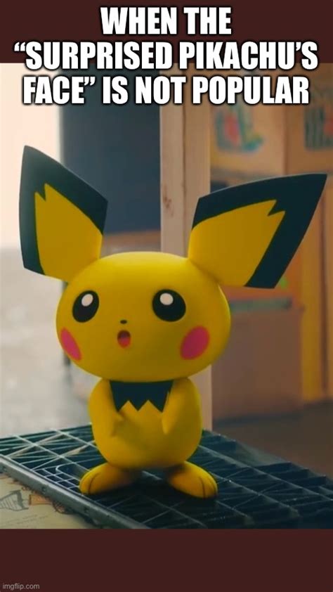 Surprised Pichu Imgflip