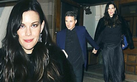 liv tyler enjoys romantic date night with dave gardner daily mail online