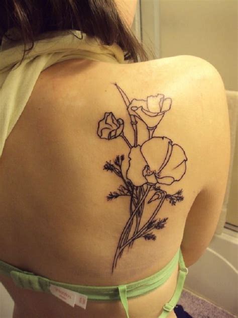 30 Beautiful Black and White Flower Tattoos For Women | EntertainmentMesh