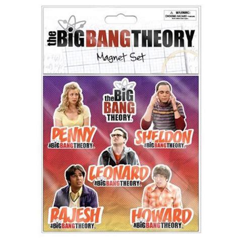 The Big Bang Theory Magnet Set Refrigerator Magnets Etsy