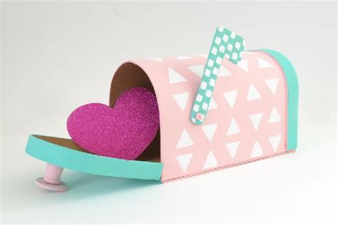 Make A Super Cute Valentine Mailbox From Pre Made Paper Mache Super