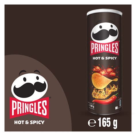 Buy Pringles Potato Crisp Crunchy Chips With Hot And Spicy Flavor