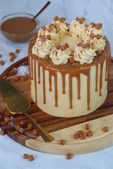 Salted Caramel Cake Gills Bakes And Cakes