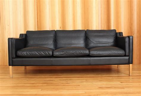 Classic Danish Leather Sofa By Stouby 82862