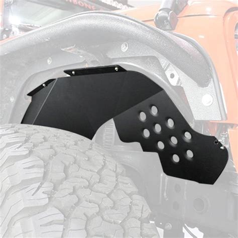 Fishbone Offroad® Fb33007 Black Front And Rear Inner Fenders