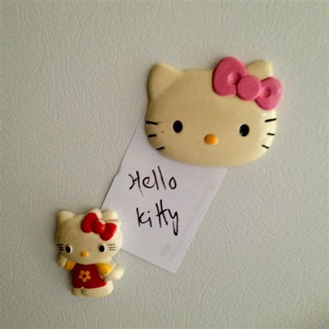 Hello Kitty Fridge Magnets Product Ideas Adulting Kitsch Sanrio