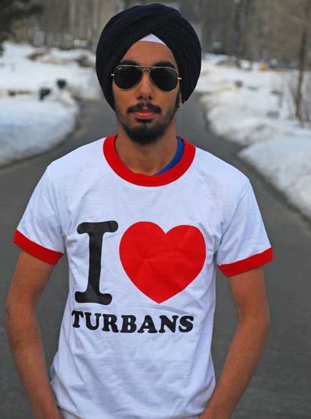 Wearing turban has nothing to do with hinduism. For Sikhs, turban is a proud symbol -- and a target