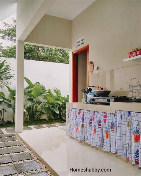 91 Foto Desain Dapur Outdoor Kecil Minimalis Tampil Keren Yang