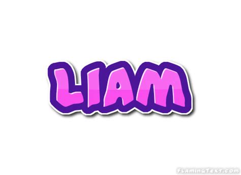Liam Logo Herramienta De Diseño De Nombres Gratis De Flaming Text