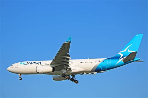 C Gtsi Air Transat Airbus A330 200 New And Old Livery