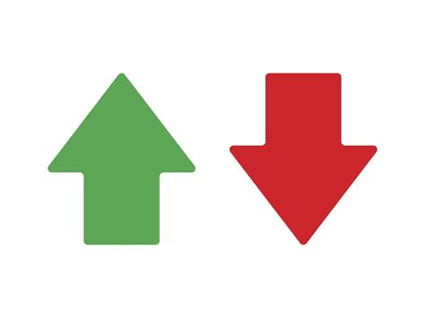 Up And Down Arrow Vector Everything