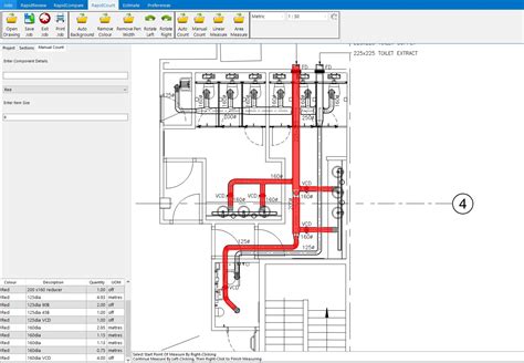 Hvac Estimating And Ductwork Drawing Software Rapidquote Uk
